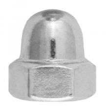 Csavar Zárt anya M10 DIN1587 barkácsolás, csiszolás, rögzítés