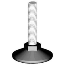 Csavarda Műanyag Szintező Csavar K50/M8x40mm Feke barkácsolás, csiszolás, rögzítés