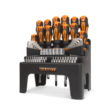  Csavarhúzó készlet - 77 részes, imbusszokkal, krovákkal, bitfejekkel csavarhúzó