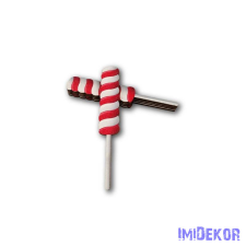  Csavart nyalóka forma 5db/csomag 14x2,4cm - Kicsi dekorációs kellék