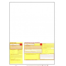  Csekkes számlalevél, készpénzátutalási megbízás (csekk, sárga csekkes) kézi /1000/ nyomtatvány
