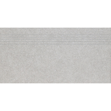 Csempe lépcsőlap Rako Block kő világosszürke 40x80 cm matt DCP84780.1 járólap
