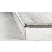  Csempeélvédő Alu C Natur 10mm 2,5fm élvédő, sín, szegélyelem