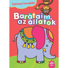 Csengőkert Kft. Barátaim, az állatok – Színezd tovább! gyermek- és ifjúsági könyv