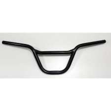 CSEPEL acél BMX kormány 22,2 x 650 x 190 mm, fekete kerékpár kormány