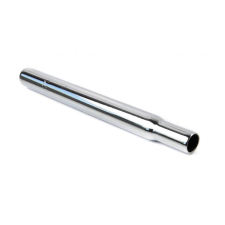 CSEPEL fej nélküli acél nyeregcső, 25,4 x 450 mm, krómozott nyeregcső