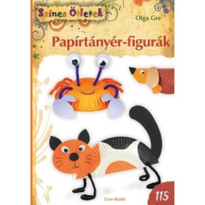 CSER KÖNYVKIADÓ ÉS KERESKEDELMI KFT Papírtányér-figurák - Színes Ötletek 115. hobbi, szabadidő