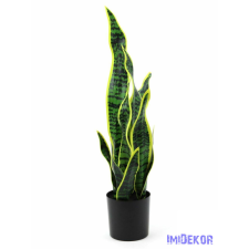  Cserepes mű leveles növény 53 cm dekorációs kellék