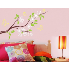  Cseresznyefa színesben 118x80 cm tapéta, díszléc és más dekoráció