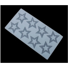  Csillag alakú lap, szilikon, 19×11,5 cm sütés és főzés