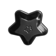 Csillag alakú mini tortaforma, tapadásmentes-11,5cm sütés és főzés