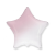 Csillag White-Pink Star, Csillag fólia lufi 50 cm (WP)