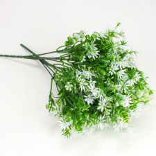  Csillagvirág csokor fehér 2db/csomag dekorációs kellék