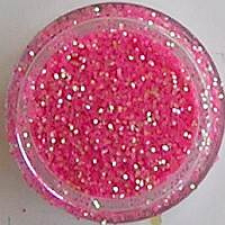  Csillámpor - neon pink körömdíszítő