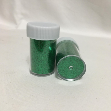  Csillámpor zöld dekorációs kellék