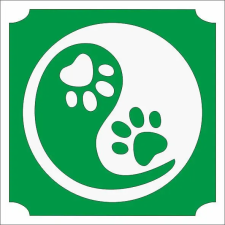  Csillámtetoválás sablon - Yin Yang kutya mancs 496 csillámtetoválás