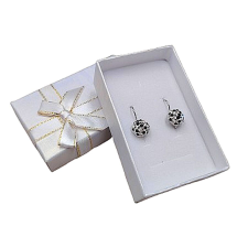Csillogás- Swarovski kristályos Francia kapcsos fülbevaló fülbevaló