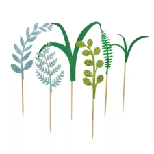  Csillogó levelek 6 db/ csomag party kellék