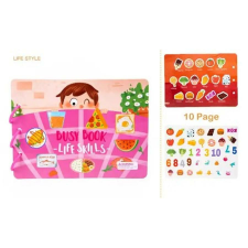  Csináld magad! - csendes könyv - Mindennapi dolgaink - fejlesztő játék (Busy book - Life skills) gyermek- és ifjúsági könyv