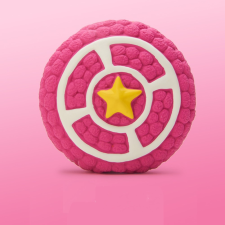  Csipogó latex pajzs csillag mintával játék kutyáknak