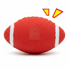  Csipogó latex rögbilabda kutyáknak játék kutyáknak