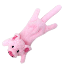  Csipogó zörgő papíros plüss malac kutyajáték játék kutyáknak