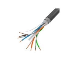 Csiribiri Lanberg LCU6-30CU-0305-BK hálózati kábel Fekete 305 M Cat6 U/UTP (UTP) kábel és adapter