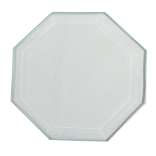 Csiszolt szélű üveglap 10cm x 10cm dekorálható tárgy
