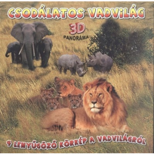 Csodálatos vadvilág 3D panoráma /4 lenyűgöző körkép a vadvilágról gyermek- és ifjúsági könyv