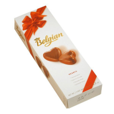  Csokoládé BELGIAN Hearts Hazelnut szívdesszert 65g csokoládé és édesség