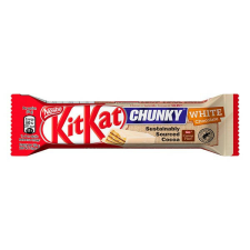 Csokoládé KITKAT Chunky White fehércsokoládés 40g csokoládé és édesség