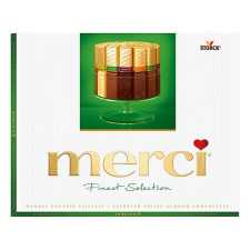  Csokoládé MERCI Mandulás 250g csokoládé és édesség