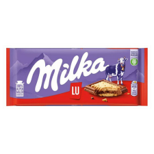 Csokoládé MILKA Alpesi tejcsokoládés-Kekszes 87g csokoládé és édesség