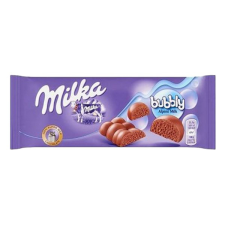 Csokoládé táblás MILKA Bubbly milk 90g csokoládé és édesség