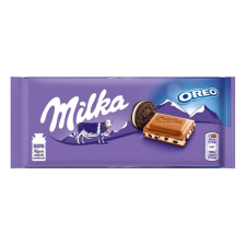 Csokoládé táblás MILKA Oreo 100g csokoládé és édesség