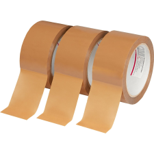 Csomagolószalag-készlet 3 darabos 48 mm x 66 mm barna ragasztószalag