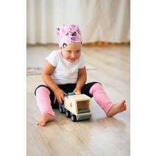  Csomós sapka, halloween, rózsaszín babasapka, sál