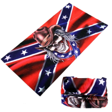  Csősál, déli zászló koponyával férfi sál