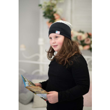  Csősapka, amőba, fekete-fehér babasapka, sál