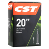 CST (Vélo) CST 20 x 1 1/8-1 1/4 kerékpár belső gumi Presta szeleppel CST (Vélo)  Bicikli alkatrészek Kerékpár alkatrészek Bicikli belső gumik