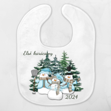 csucsajandek Baby előke-hóemberek előke