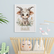 csucsajandek Horoszkópos falikép - Bak grafika, keretezett kép