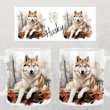 csucsajandek Husky bögre bögrék, csészék