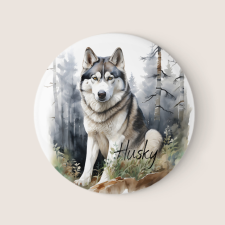 csucsajandek Hűtőmágnes - Husky hűtőmágnes