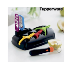  Csupa klikk/Zöldséghámozó 3 hámozó fejjel és tárolóval + okos kiegészítők- Tupperware konyhai eszköz