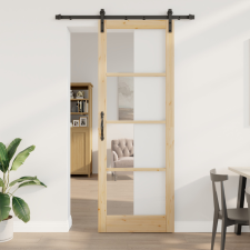  Csúszó ajtó hardverkészlettel &#039;ORKDAL&#039;83x232 cm építőanyag