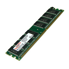 CSX 1gb ddr 400mhz standard csxo-d1-lo-400-1gb memória (ram)