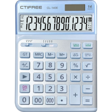CTIFREE CL-140E KÉK ergonómikus számológép (CL-140E KÉK) számológép