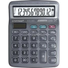 CTIFREE ECO-002 fekete számológép, 138x178mm, 12 számjegy, dual power (ECO-002(SDC-3822C))