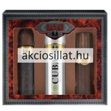 Cuba Gold ajándékcsomag (edt+aftershave+dezodor) kozmetikai ajándékcsomag